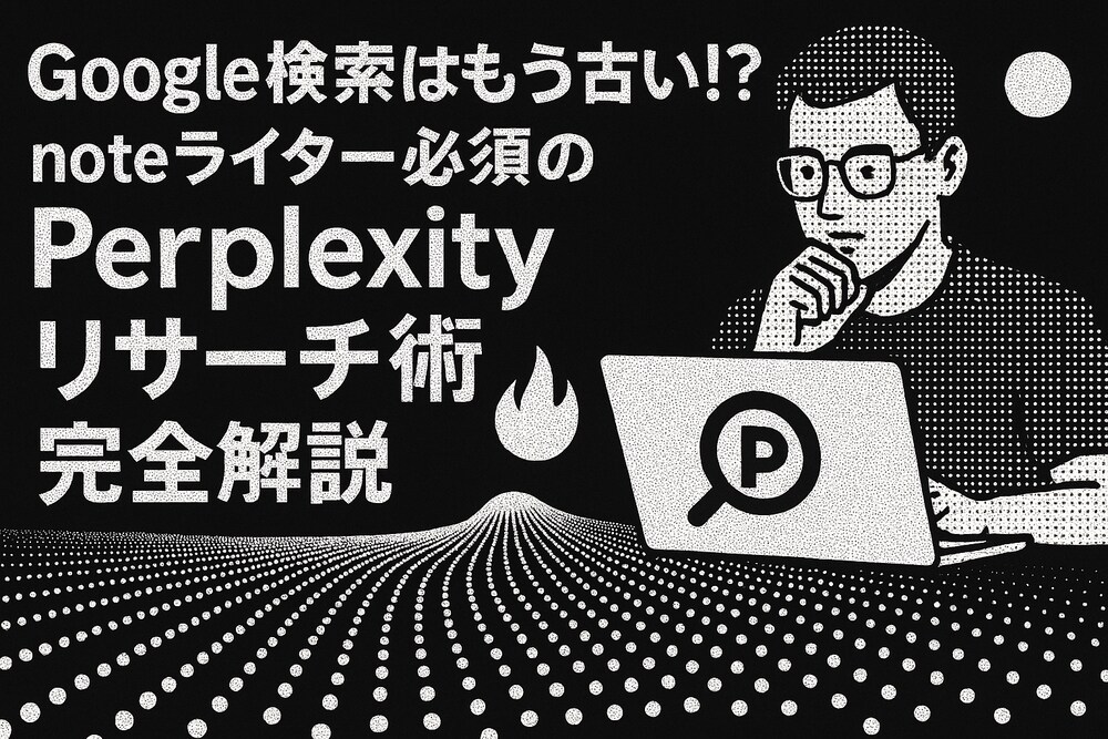 Google検索はもう古い！？ライター必須の“Perplexityリサーチ術”完全解説🔥