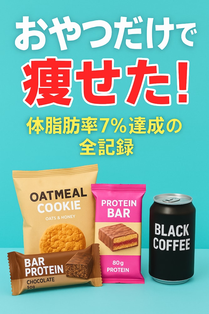 体脂肪率一桁を3年半維持した僕のリバウンドしない食習慣と思考法