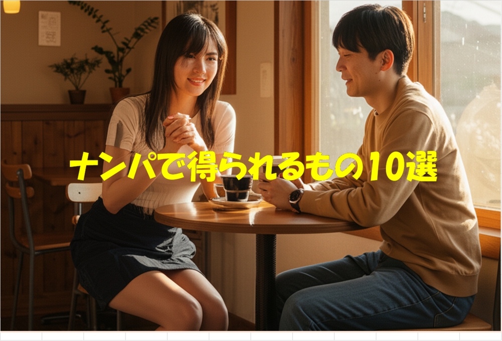 人生が変わる！ナンパで得られるもの10選