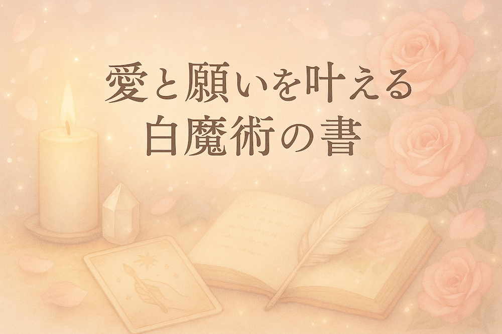 愛と願いを叶える白魔術の書