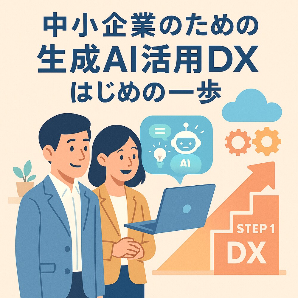 中小企業で明日から始める生成AI活用DX推進ガイド