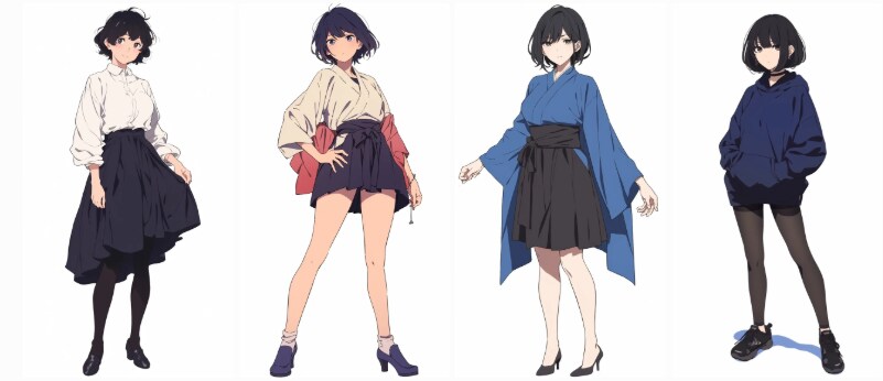 【Midjourney向け】誰でも“使える立ち絵”が作れる「超汎用プロンプト」販売中