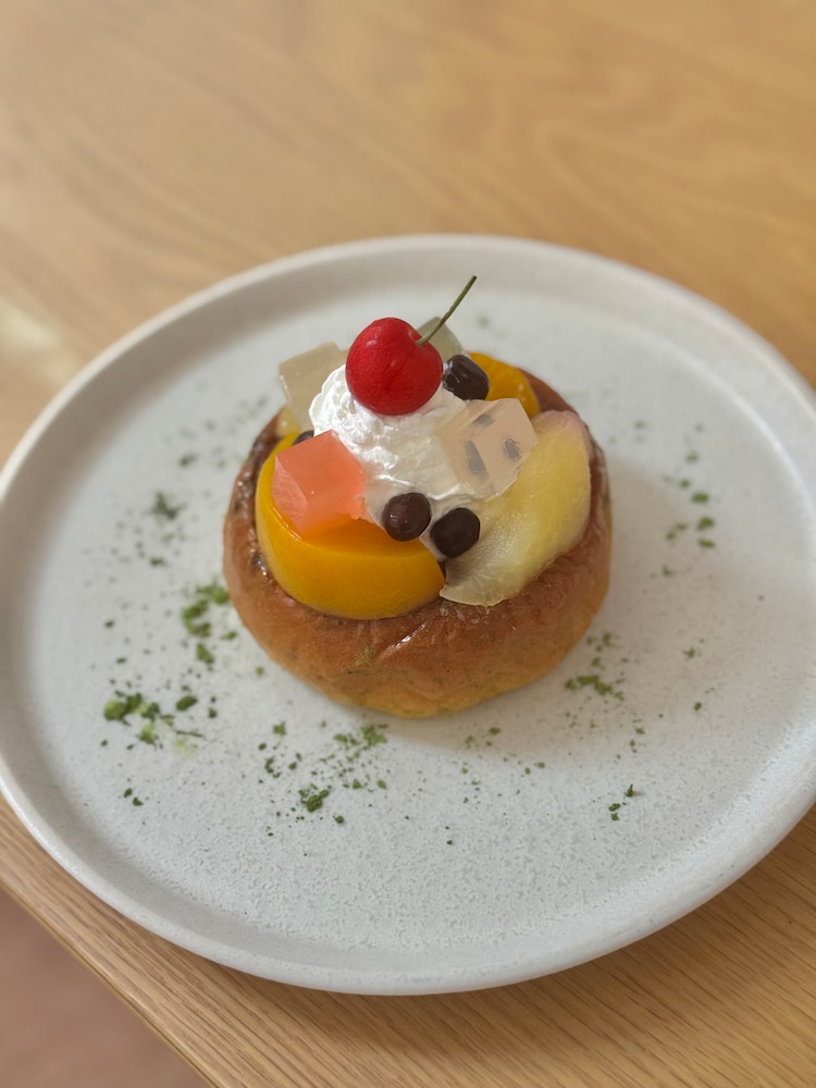 あんぱんで作る 抹茶あんみつフレンチトースト