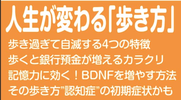 【歩き方の科学】歩いて健康とお金をたんまり手に入れる成功者の歩き方