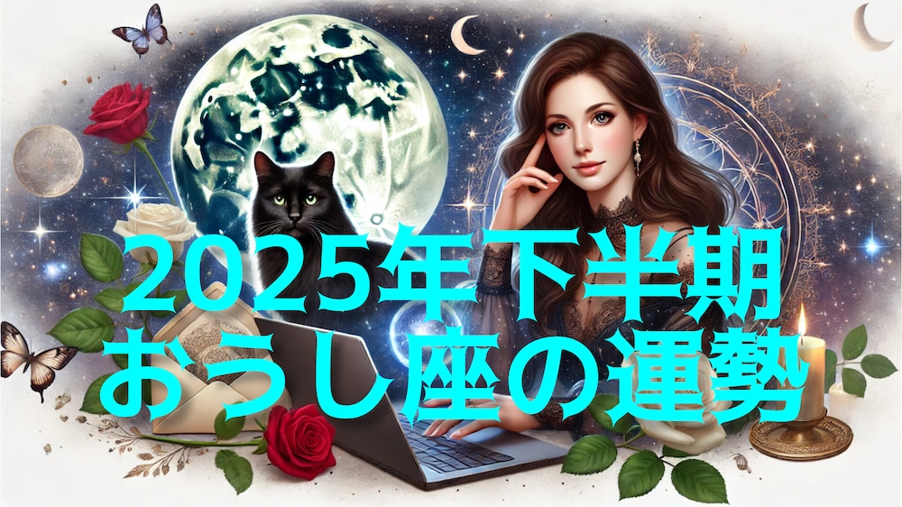 ★2025年下半期 おうし座の運勢★

