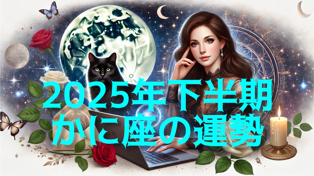 ★2025年下半期 かに座の運勢★