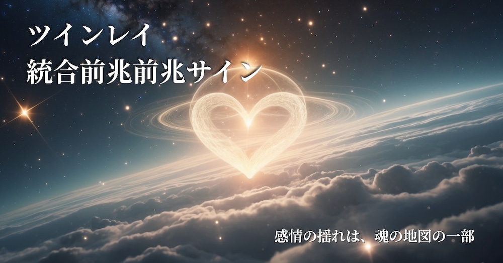 ツインレイ統合前兆前兆サイン｜魂が揺れる“その時”に読む保存版