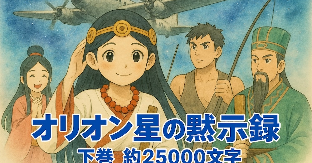 オリオン星の黙示録　下巻　25000文字