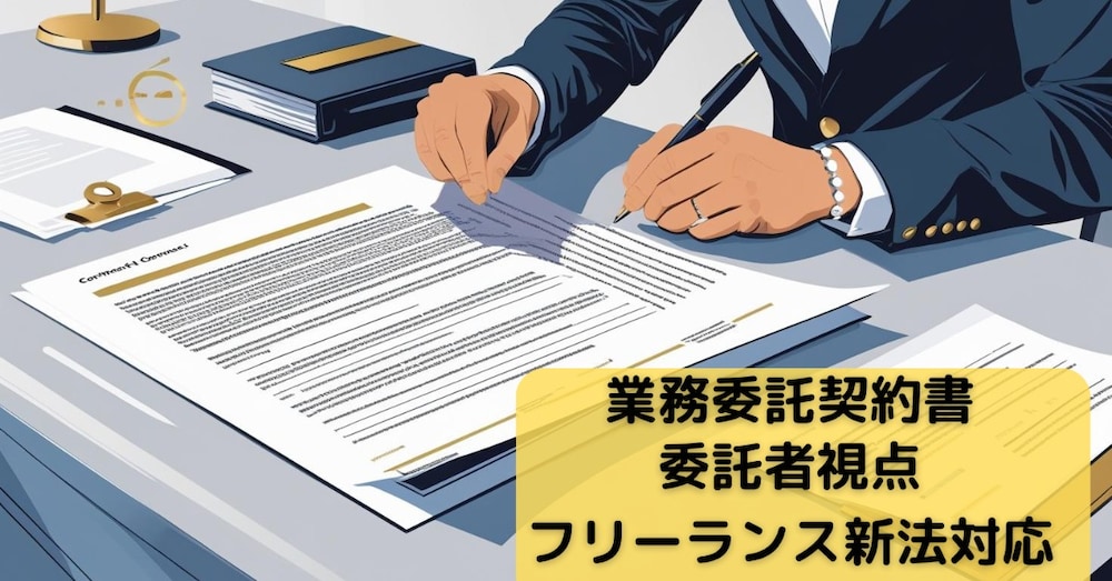(委託者用)【フリーランス新法対応】業務委託契約書_KM_legal(2025年6月作成)
