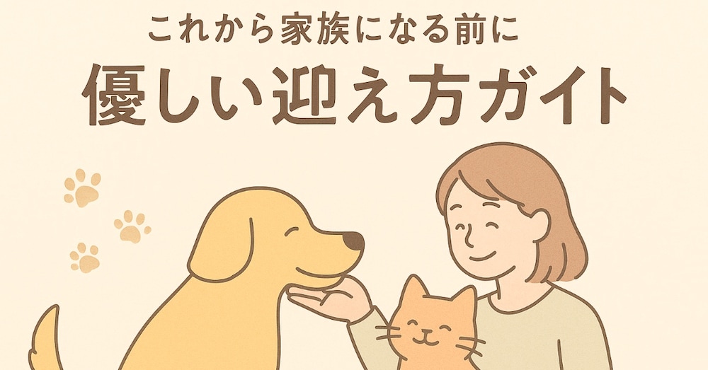 ペット/犬猫を迎える前に読むガイド vol.1