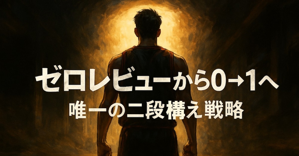 noteの0→1を突破する唯一の方法｜ゼロレビューから抜け出す二段構え戦略