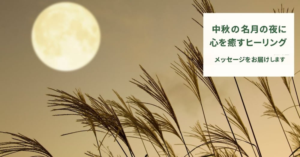 中秋の名月の夜に
