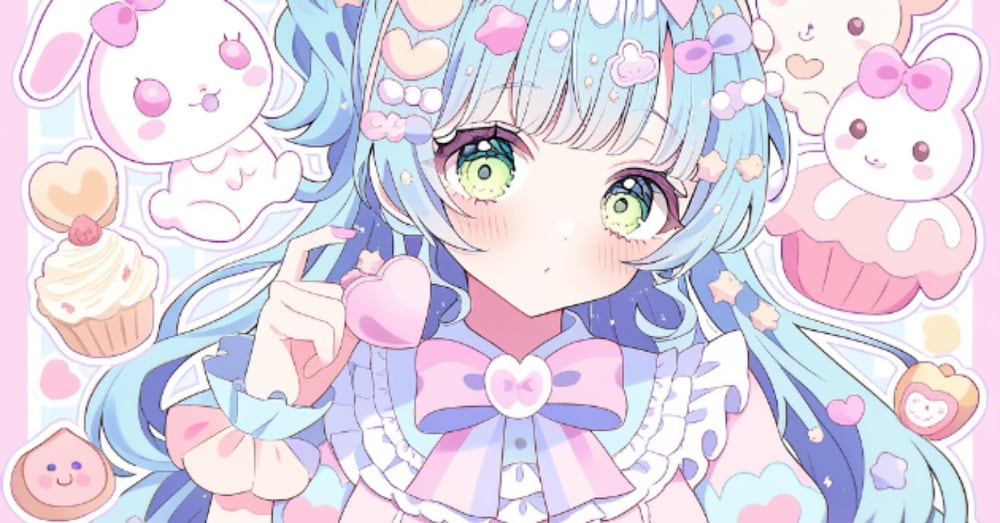 ゆめかわのAIイラストプロンプト