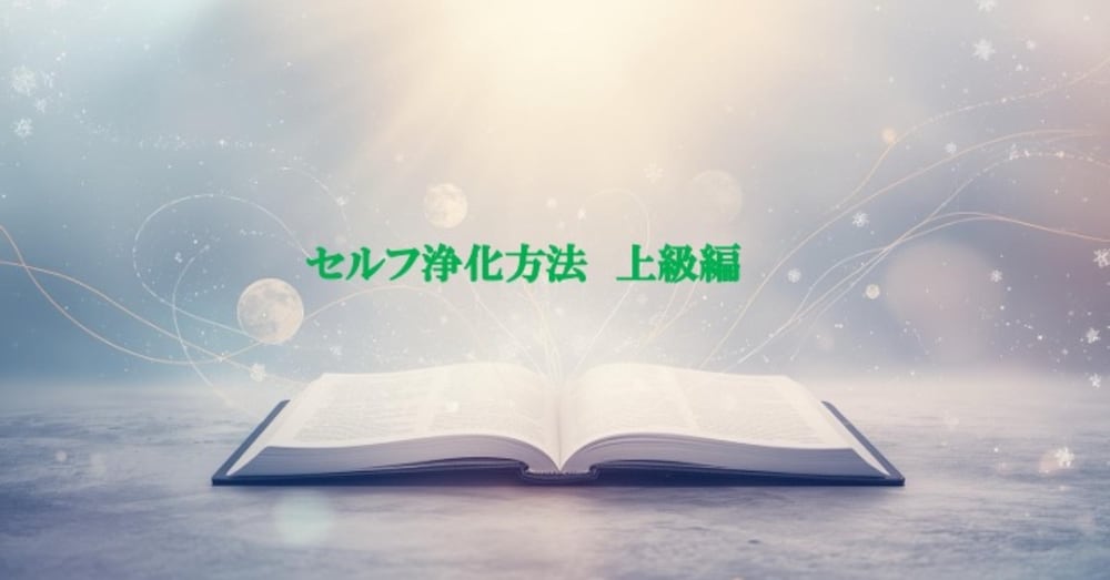 セルフ浄化方法　上級編