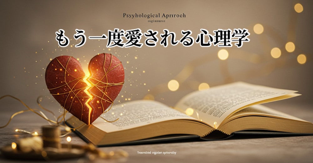 復縁を叶える心理学的アプローチ──もう一度愛されるための完全マニュアル 