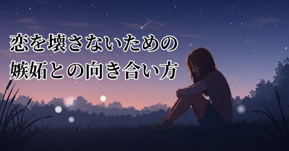 好きだからこそ苦しい…嫉妬の心理と上手な向き合い方
