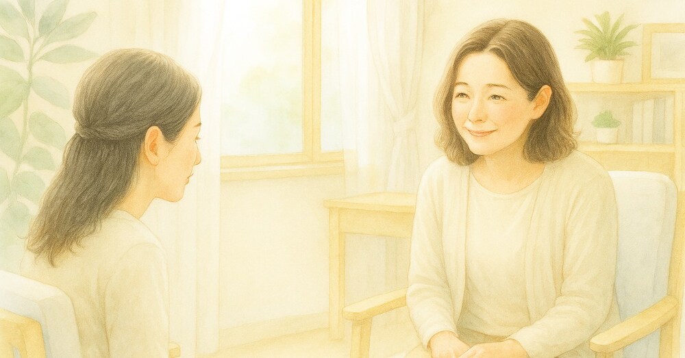 話すことで癒される— 共感がくれる、心のやすらぎ —セルフケア・共感力を学びたい方へ