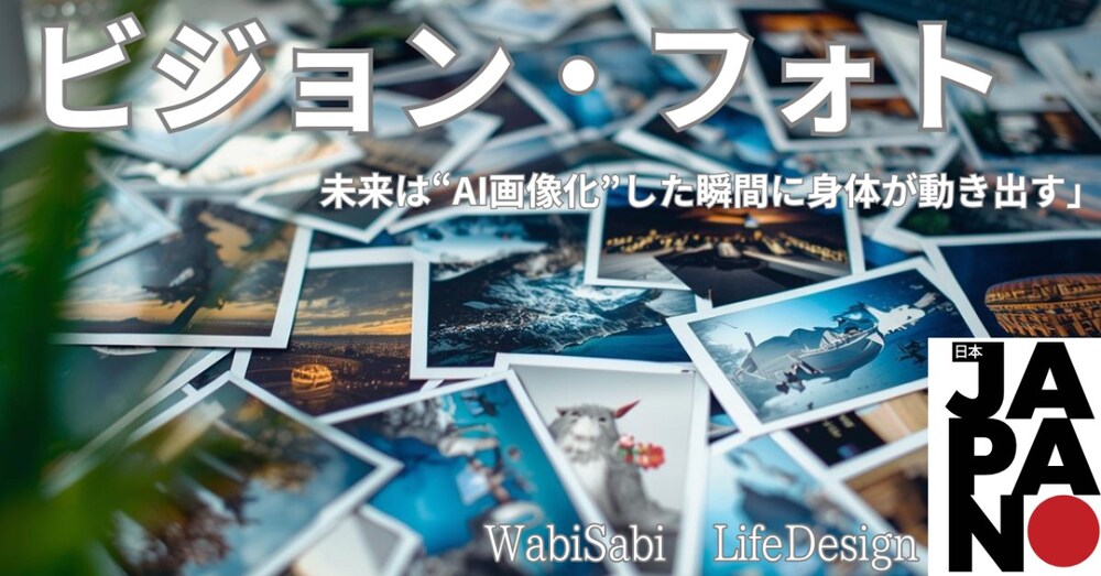 ビジョンフォト──言語化できない“本音の未来”は、AIで画像を作って動き出す