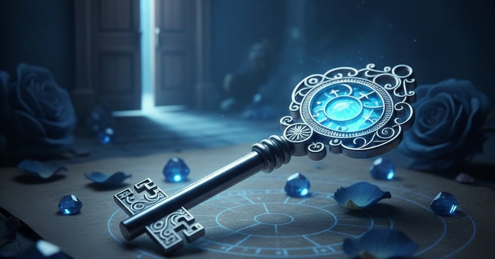 【魔法で叶える】2026年わたしが動かす運命のアファメーション♥うふふな恋愛アドバイス付【輝く鍵】