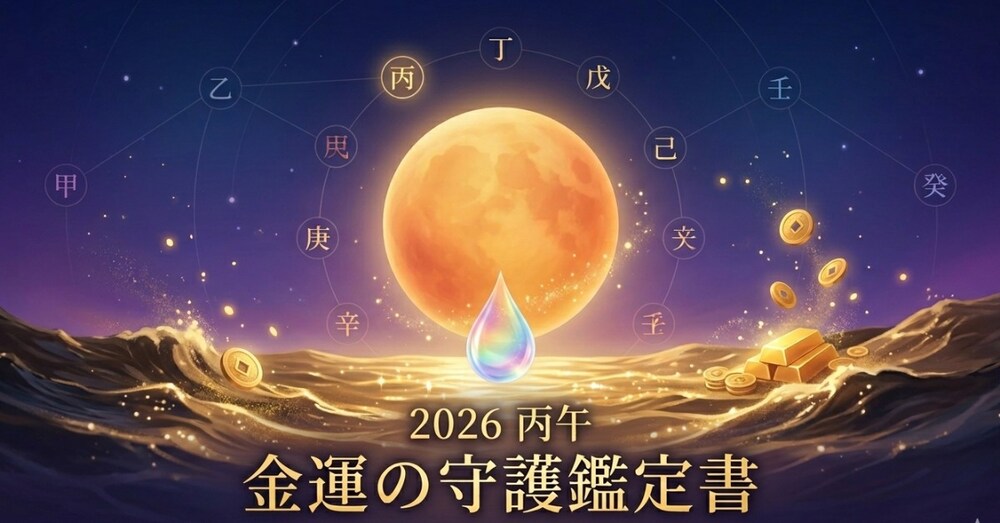 【2026年 金運】丙午の年をどう乗り切る？十干別の守護鑑定書（四柱推命）