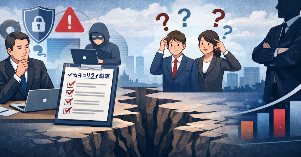 「経営として考えるセキュリティ」入門

― どうして“正しい対策”が現場で進まないんだ ―