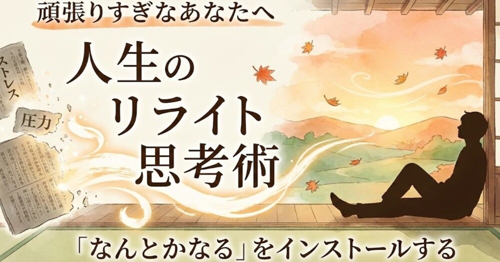 【頑張りすぎなあなたへ】シャーマンキング・麻倉葉に学ぶ人生のリライト思考術【3分間ワーク付】