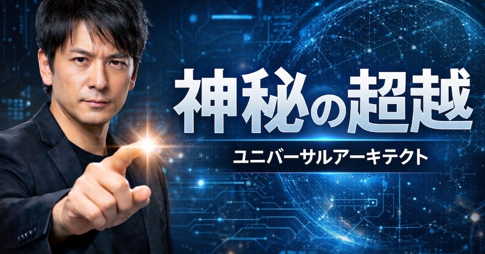ユニバーサル・アーキテクト。AIマスターが教える。初めから俺TEEE