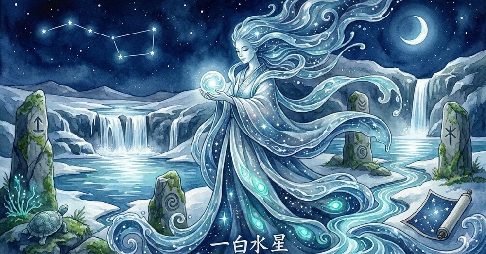 一白水星　2026年の開運鑑定　吉方・凶方　良縁へ導きます