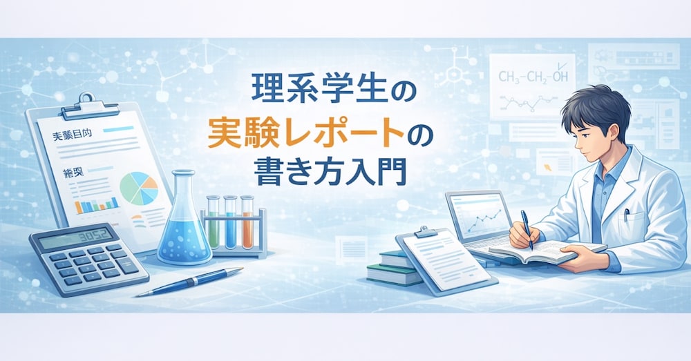 理系学生の実験レポートの書き方入門