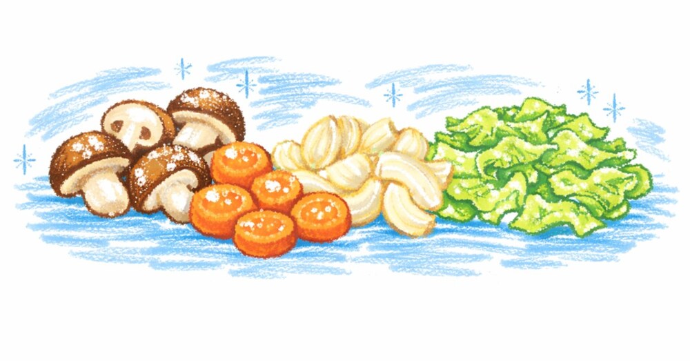 冷凍野菜の作り方🥕〜毎日のみそ汁が楽になりました👏～