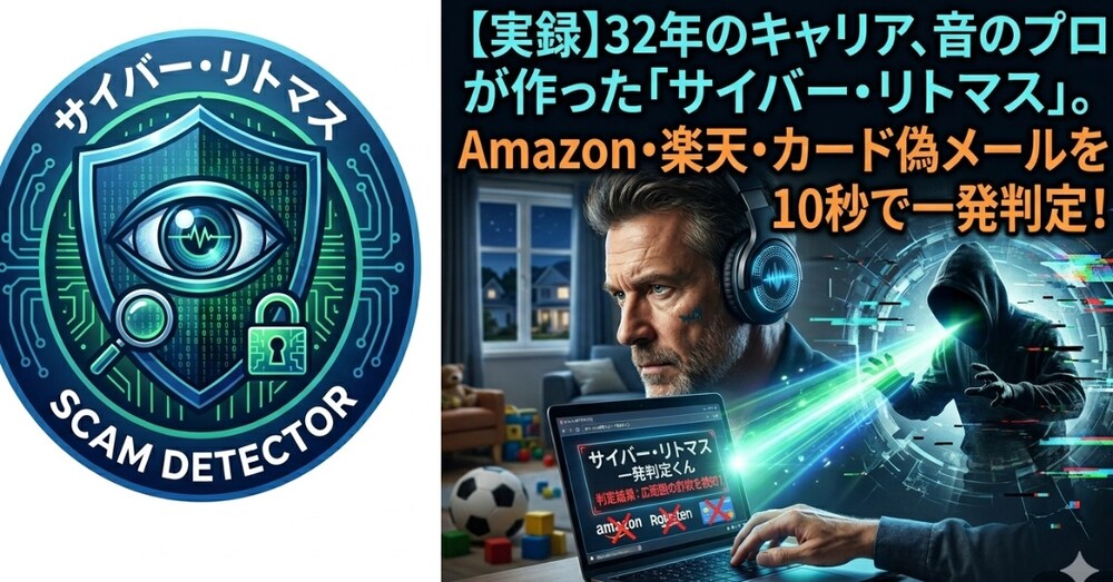 そのメール、本物かどうか即座にチェックします!