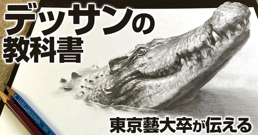 センス不要！東京藝大卒デッサン講師によるデッサンの描き方と見方のまとめ【動画解説有】