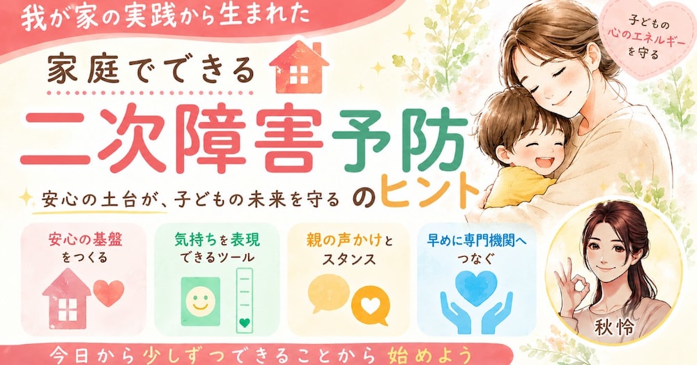 不登校や自己否定を防ぐために
～発達障害の子どもの「心のエネルギー」を守る関わり方～