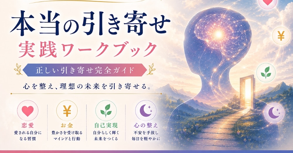 現役霊能者による正しい引き寄せ21日間メソッド