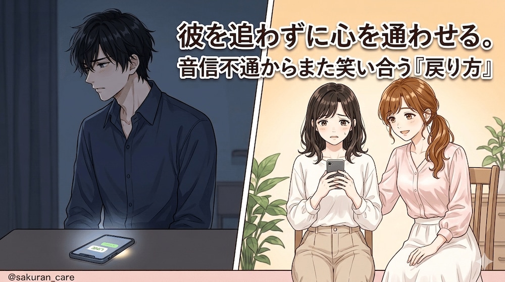 【緊急】『恐れ回避型』の彼が音信不通…何日待つ？1週間・1ヶ月・3ヶ月別の実践フロー
