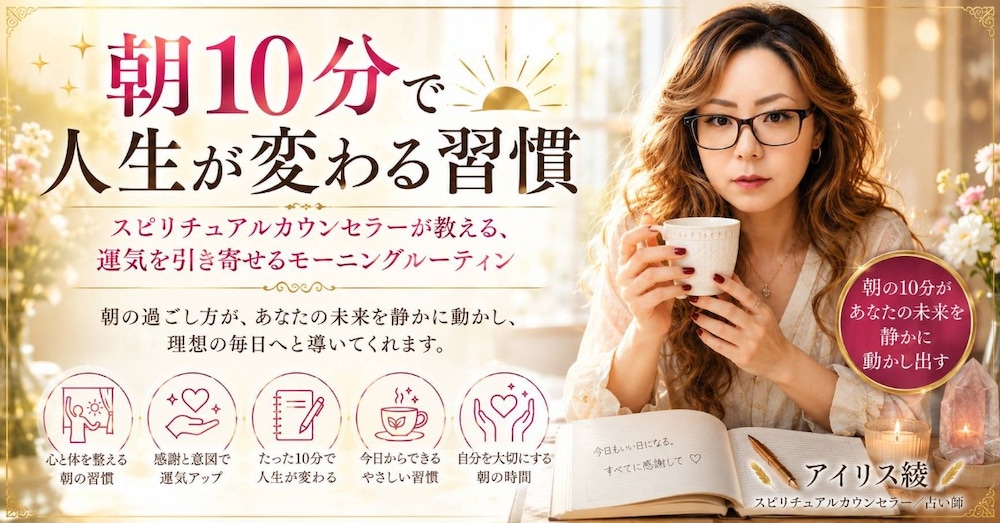 朝10分で人生が変わる習慣
