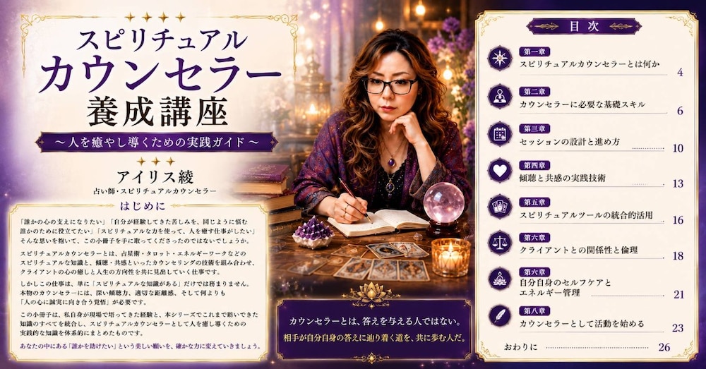 スピリチュアルカウンセラー養成講座