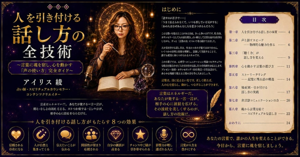 人を引き付ける話し方の全技術