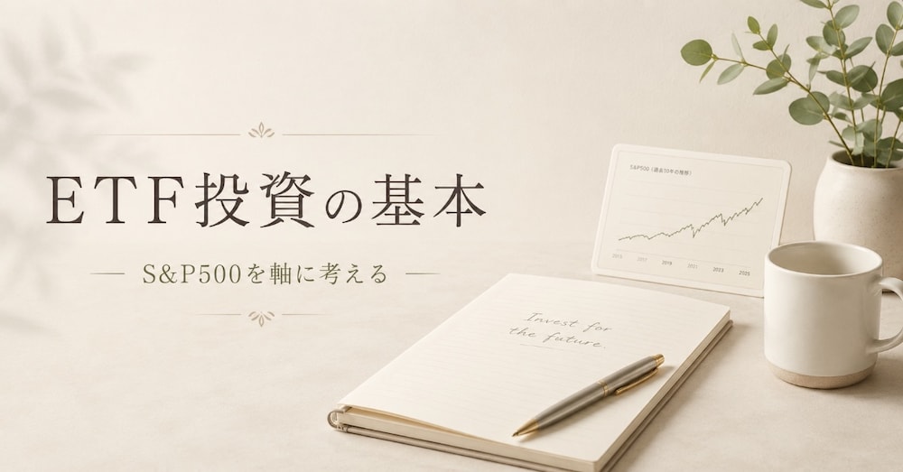 ETF投資の基本ー何も知らなかった私が、ETFを投資の土台にするまで