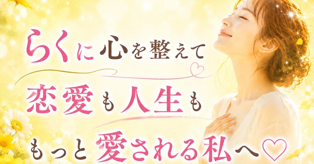 あなたは誠実に愛され、大切に扱われる価値がある♡〜心と心が通い合うパートナーシップを育むワーク〜