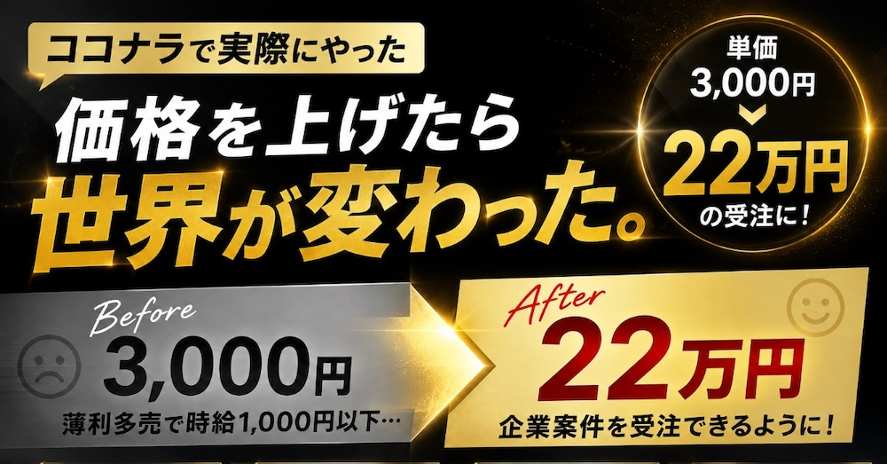 動画1本3,000円だった私が、ココナラで22万円を受注できるようになるまで