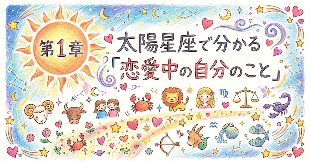 第1章　太陽星座で分かる「恋愛中の自分のこと」