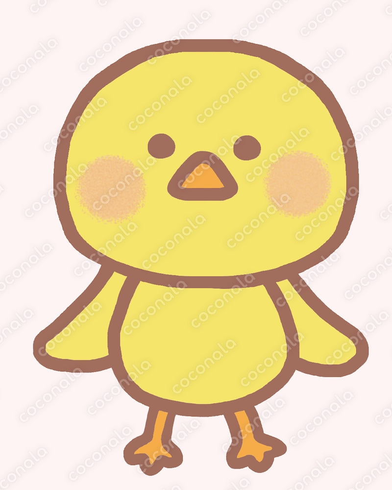 動物イラスト～ひよこ～