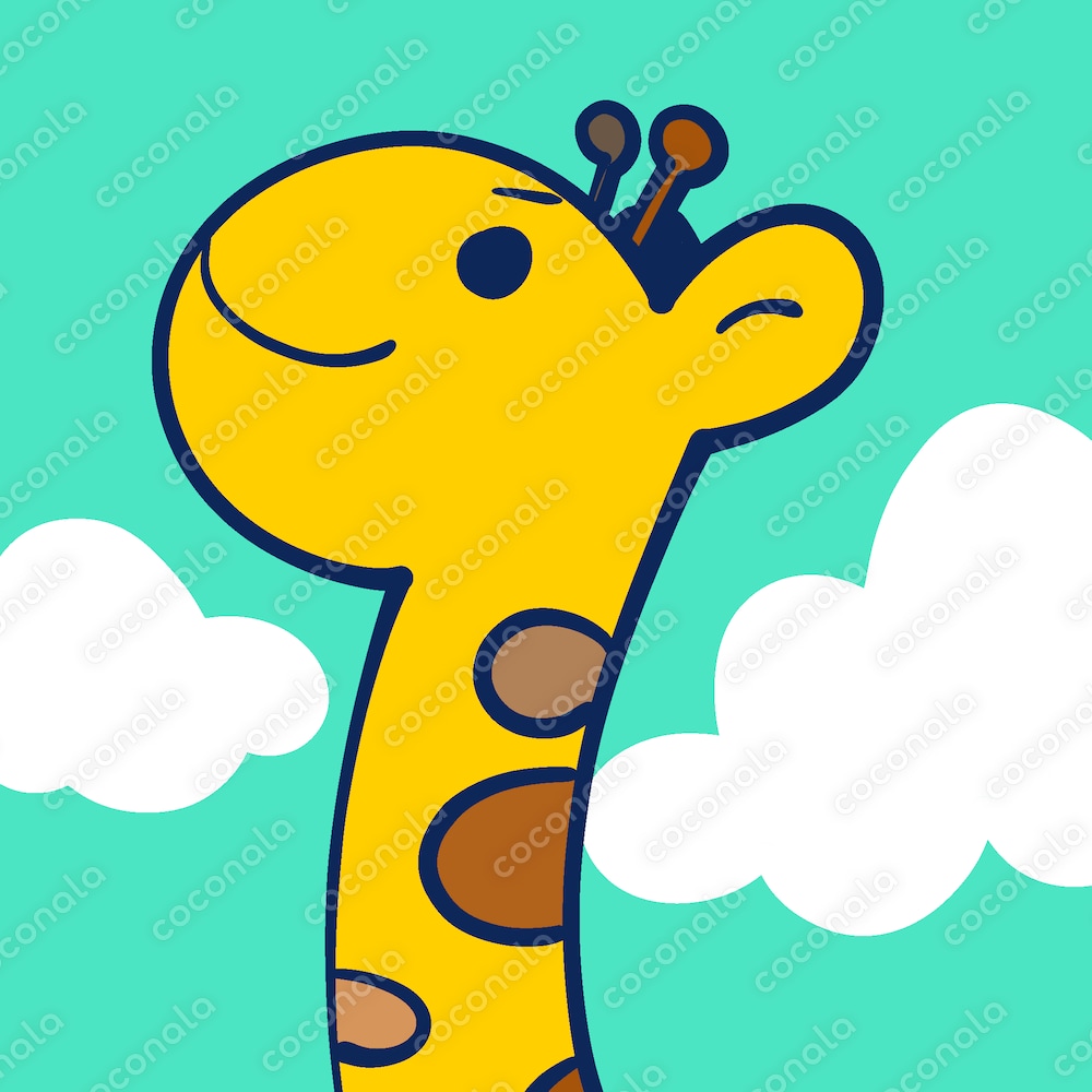 イラスト（キリン）