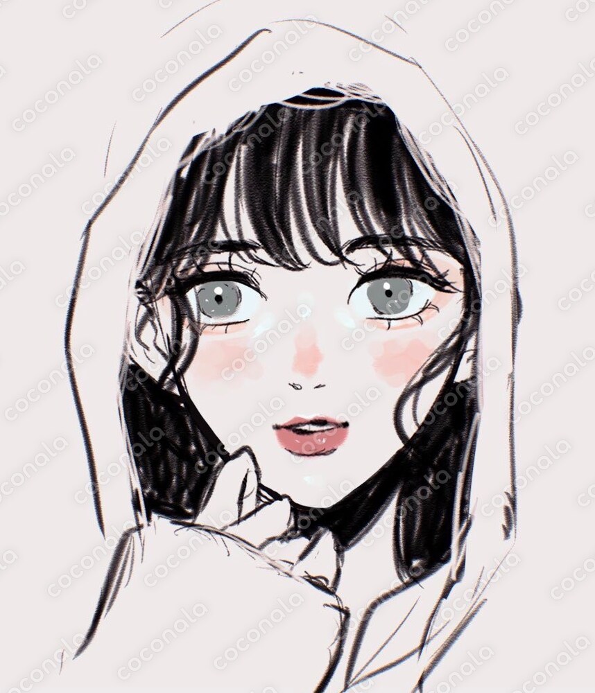 アイコンに使える女の子のイラスト