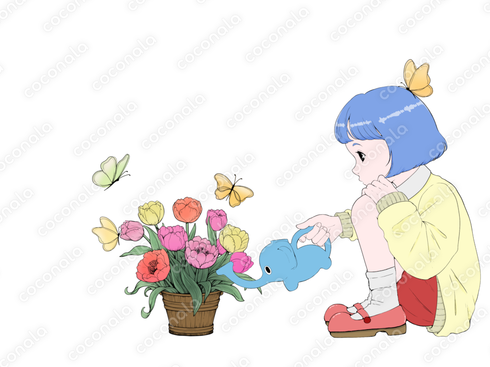 【背景透過】資料やパンフレット等の挿絵用
