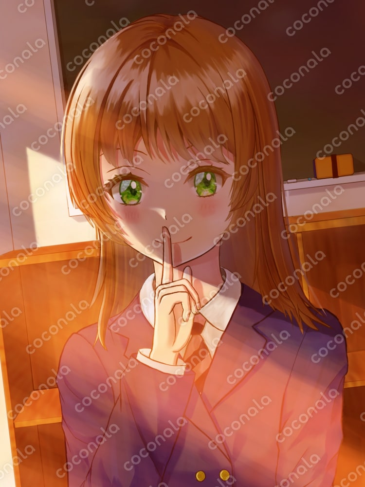 ほほ笑む少女