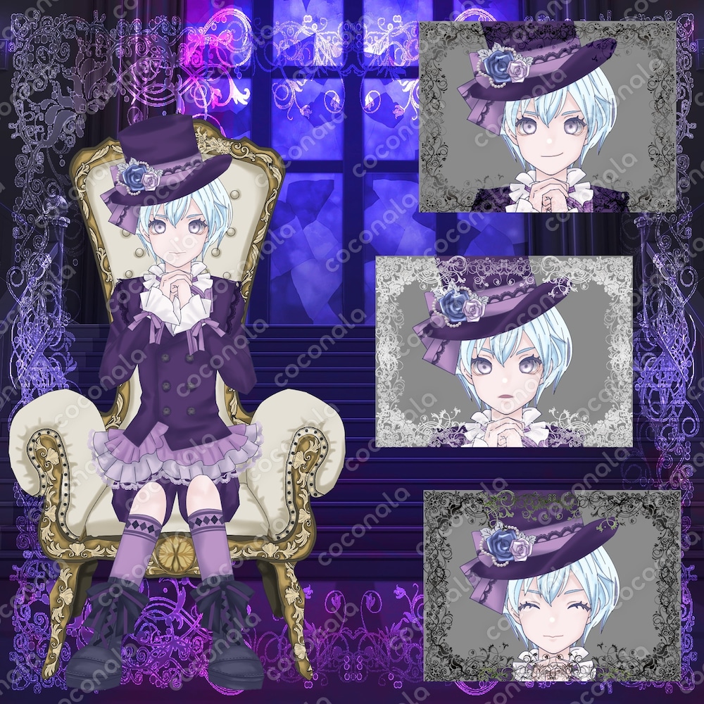 TRPG・動画・ゲームなどの立ち絵としてご自由にご利用頂けます！