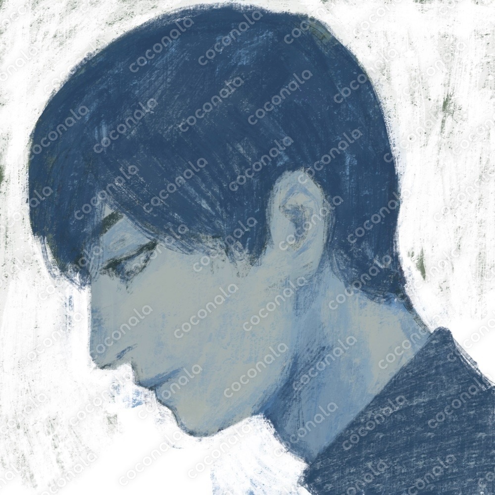 アナログ風男性イラスト