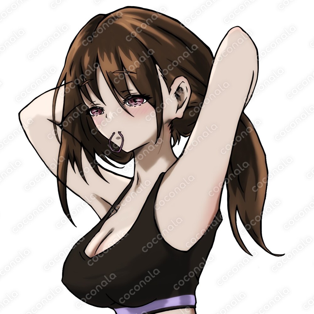 ＳＮＳ用《商用利用可能》女の子イラストアイコン